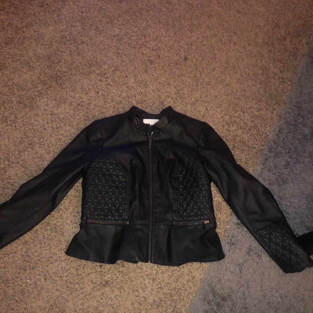Leather jacket